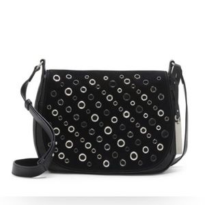 Vince Camuto Chip Grommet Embellished Adjustable Crossbody Bag - NWT